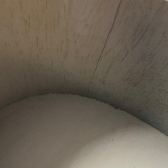 Vtg French Couple Oval Handpainted Folk Art Wooden bride box With Cover Marked - Picture 12 of 16